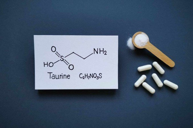 A taurina é um aminoácido essencial que desempenha um papel importante na saúde cardiovascular, no desempenho físico e na função cognitiva (Imagem: Danijela Maksimovic | Shutterstock) - (crédito: EdiCase) A taurina é um aminoácido essencial que desempenha um papel importante na saúde cardiovascular, no desempenho físico e na função cognitiva (Imagem: Danijela Maksimovic | Shutterstock) - (crédito: EdiCase)