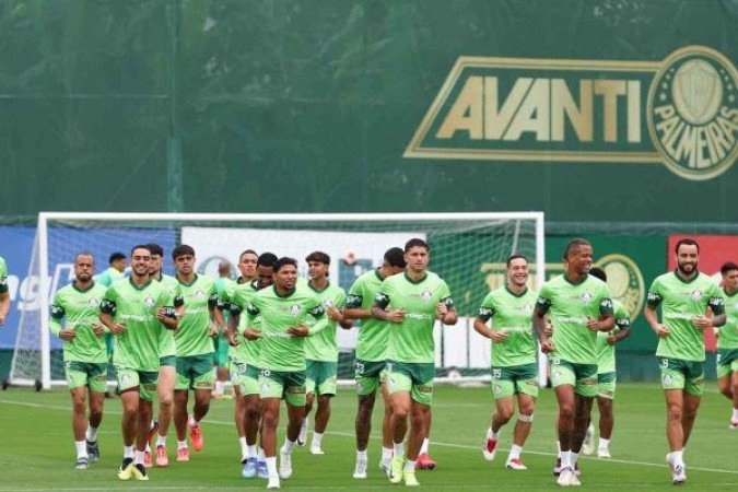 Veiga projeta duelo contra o São Paulo, no Paulistão -  (crédito: Foto: Cesar Greco/Palmeiras)