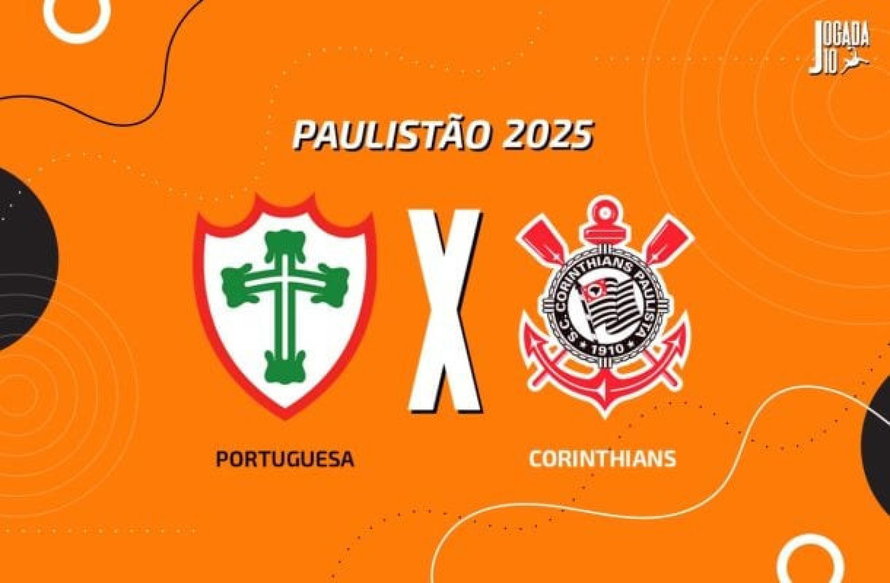 Portuguesa x Corinthians: onde assistir, escalações e arbitragem