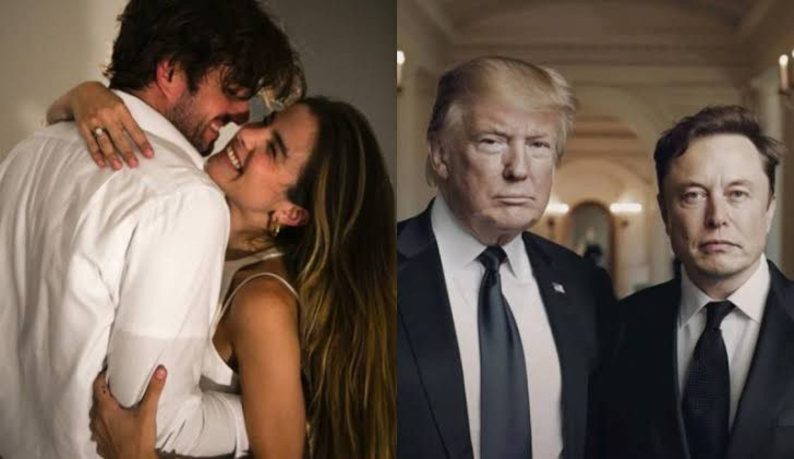 Donald Trump e Musk são convidados para casamento da brasileira Giulia Be
