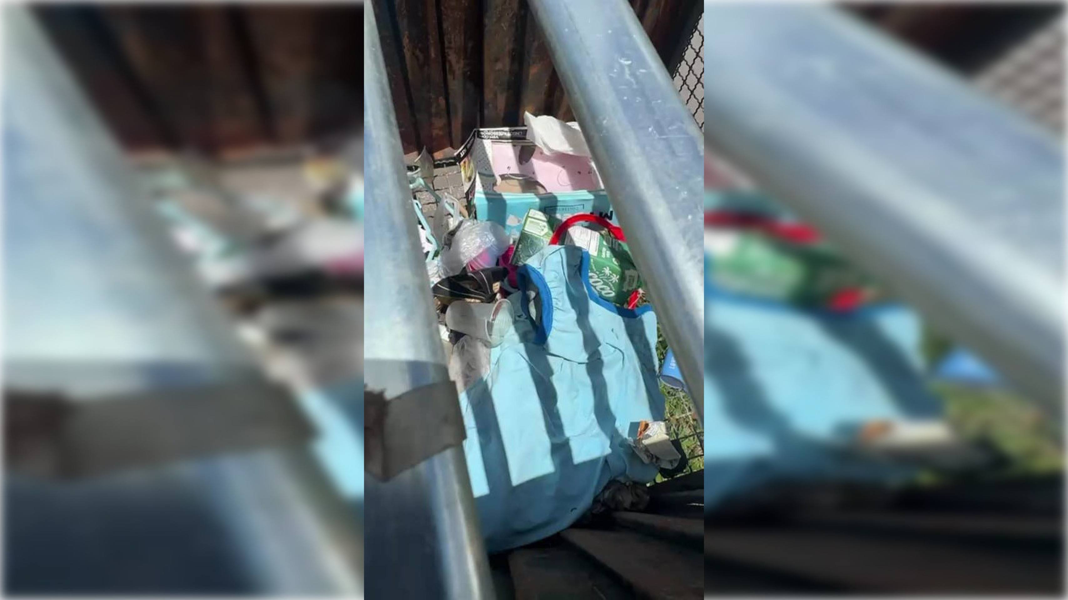 Vídeo: Uniformes escolares distribuídos pelo GDF são encontrados no lixo no Paranoá