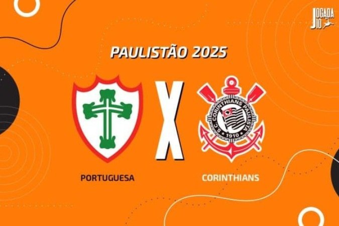Portuguesa encara o Corinthians em mais um duelo sensacional pelo Brasileirão - (crédito: Foto: Arte Jogada10) Portuguesa encara o Corinthians em mais um duelo sensacional pelo Brasileirão - (crédito: Foto: Arte Jogada10)