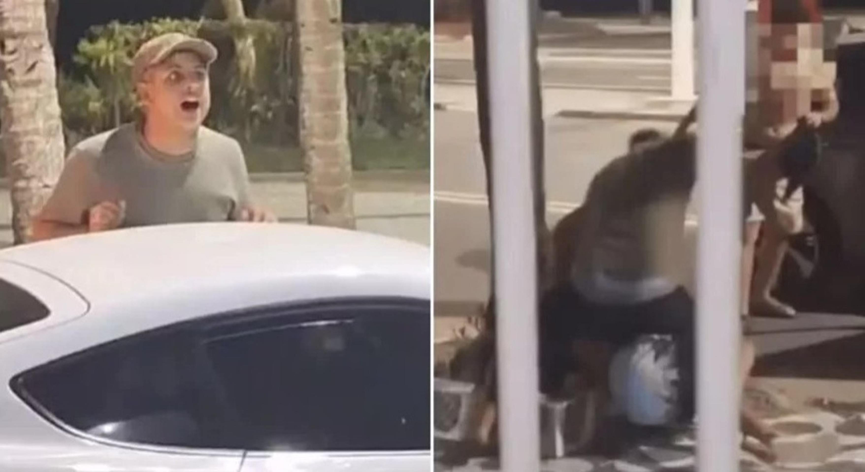 Um idoso de 78 anos foi agredido por um motorista de Porsche na quarta-feira (12/2), em Praia grande, no litoral de São Paulo