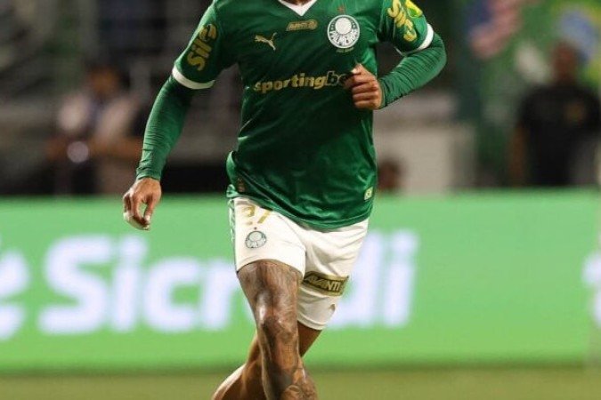 RICHARD RIOS - Mais uma partida apagada do colombiano, que era um trunfo no meio palmeirense. Rios chegou poucas vezes no campo de ataque e não conseguiu ajudar na construção ofensiva. Nota: 5,5 - Foto: Cesar Greco/Palmeiras