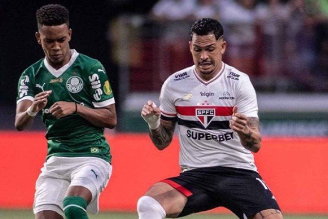 Palmeiras e São Paulo não saíram do zero - (crédito: Foto: Guilherme Veiga/Ag. Paulistão) Palmeiras e São Paulo não saíram do zero - (crédito: Foto: Guilherme Veiga/Ag. Paulistão)