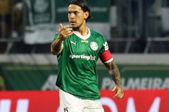 Gustavo Gómez esteve em campo até os 40' do segundo tempo do clássico contra o São Paulo - (crédito: Foto: Cesar Greco/Palmeiras) Gustavo Gómez esteve em campo até os 40' do segundo tempo do clássico contra o São Paulo - (crédito: Foto: Cesar Greco/Palmeiras)