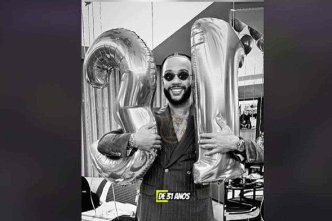 Depay comemora festa de 31 anos -  (crédito: Reprodução / TikTok)