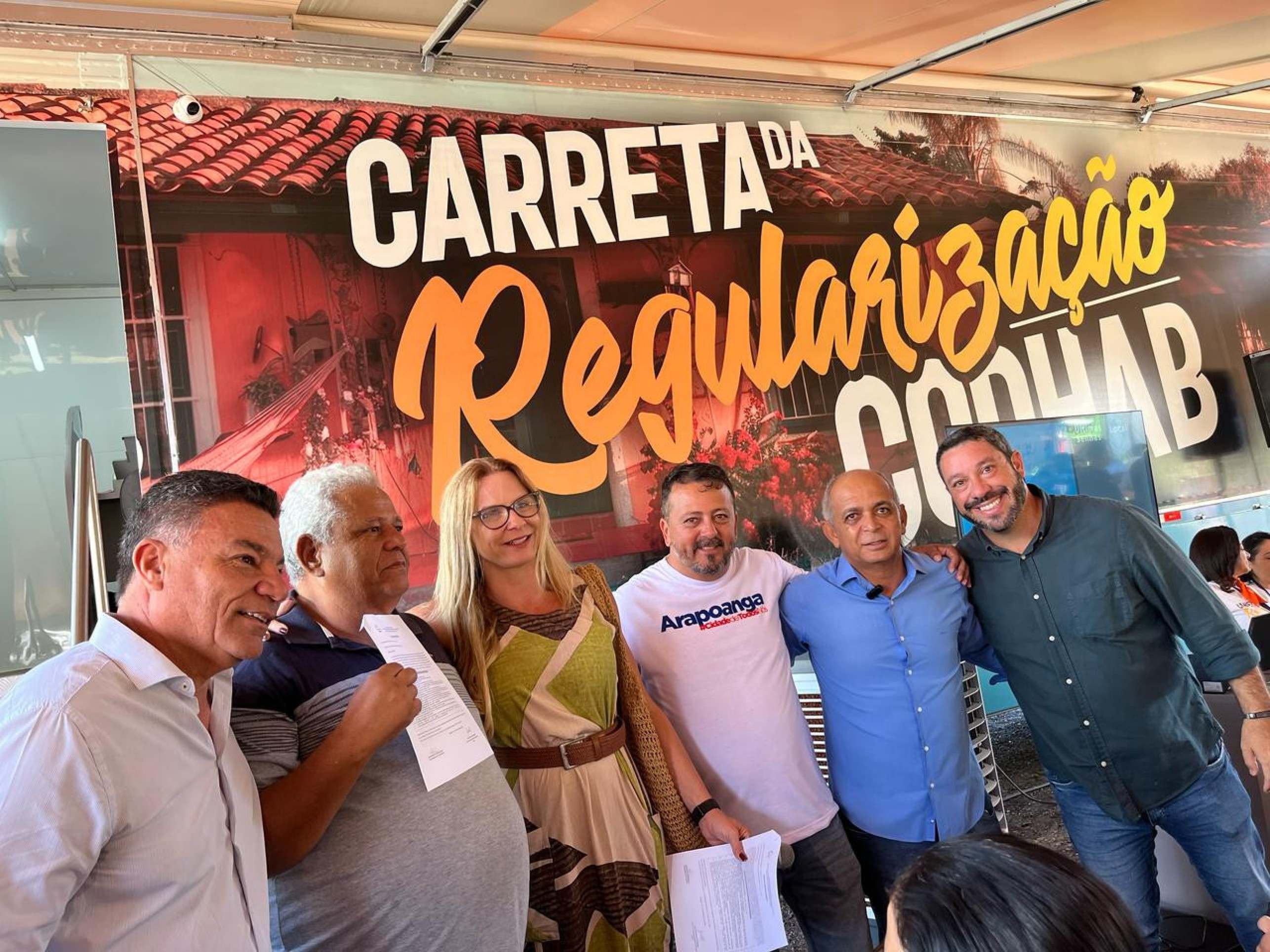 Carreta da regularização fundiária chega ao Arapoanga onde fica até março
