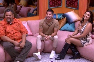 Produção convoca ex-BBBs para tentar salvar audiência -  (crédito: Reprodução TV Globo)