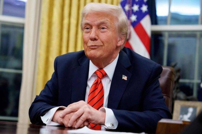 Steve Bannon, ex-principal conselheiro de Trump, falou sobre o antagonismo de Trump em relação à mídia - (crédito: Getty Images) Steve Bannon, ex-principal conselheiro de Trump, falou sobre o antagonismo de Trump em relação à mídia - (crédito: Getty Images)