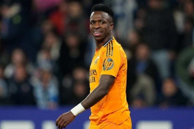 Vini Jr, atacante do Real Madrid -  (crédito: Alex Caparros/Getty Images)