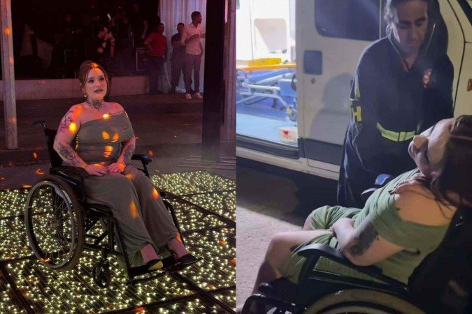 Carolina Arruda comemorou a formatura de cadeira de rodas, mas criticou a falta de acessibilidade e inclusão no local do evento - (crédito: Reprodução/Redes sociais) Carolina Arruda comemorou a formatura de cadeira de rodas, mas criticou a falta de acessibilidade e inclusão no local do evento - (crédito: Reprodução/Redes sociais)