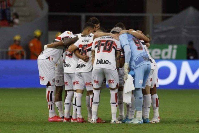 São Paulo ainda tem objetivos na primeira fase do Paulistão - (crédito: Foto: Rubens Chiri / São Paulo FC) São Paulo ainda tem objetivos na primeira fase do Paulistão - (crédito: Foto: Rubens Chiri / São Paulo FC)