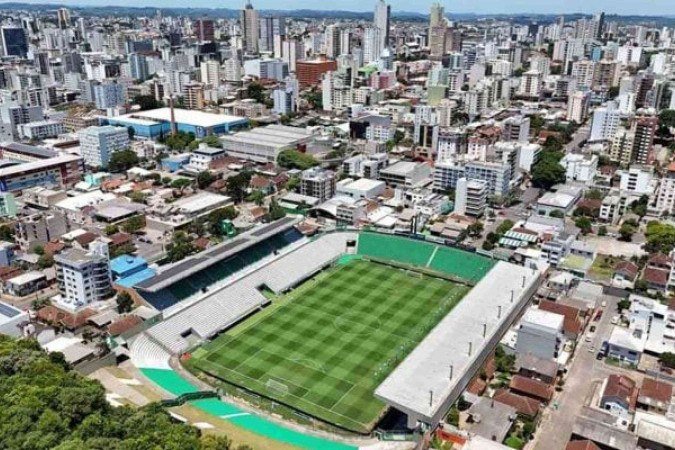 Foto aérea do Alfredo Jaconi, com o intuito de mostrar a qualidade do gramado do estádio do Alfredo Jaconi - (crédito: https://correiobraziliense-br.noticiaspernambucanas.com/wp-content/s/2025/02/Alfredo-Jaconi.jpeg) Foto aérea do Alfredo Jaconi, com o intuito de mostrar a qualidade do gramado do estádio do Alfredo Jaconi - (crédito: https://correiobraziliense-br.noticiaspernambucanas.com/wp-content/s/2025/02/Alfredo-Jaconi.jpeg)