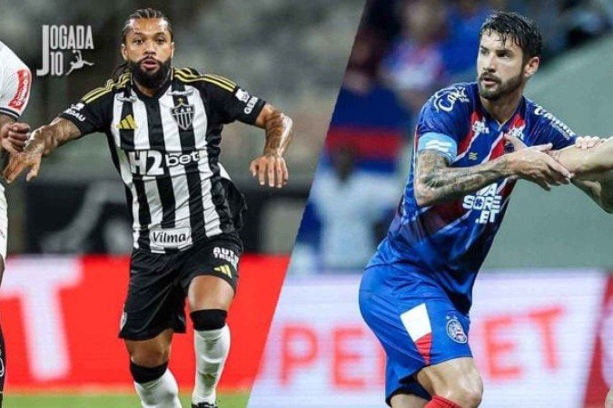Otávio e Everaldo serão reforços do Fluminense para a temporada de 2025 - (crédito: Fotos: Pedro Souza / Atlético e Divulgação / EC Bahia) Otávio e Everaldo serão reforços do Fluminense para a temporada de 2025 - (crédito: Fotos: Pedro Souza / Atlético e Divulgação / EC Bahia)