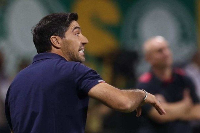 Para Abel, campanha do Palmeiras é satisfatória até aqui  -  (crédito: Foto: Cesar Greco/Palmeiras)