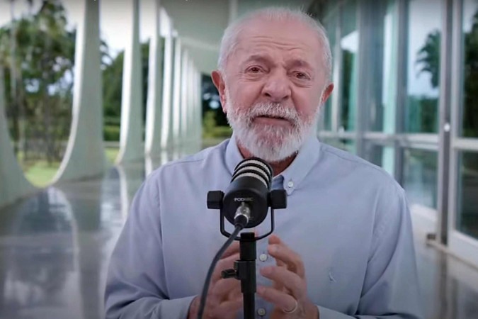  Presidente Luiz InÃ¡cio Lula da Silva concedeu entrevista para rÃ¡dio Tupi na manhÃ£ desta quinta-feira (20/2) -  (crédito:  Reprodução Youtube )