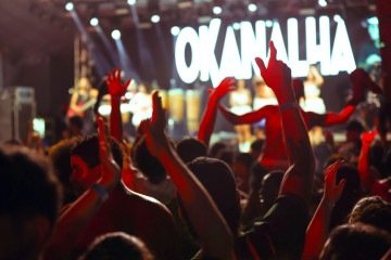 O show de O Kannalha agitou com máxima energia as últimas horas do festival