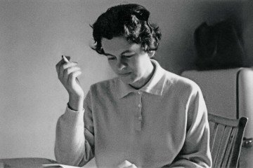 Escritora alemã Marlen Haushofer, autora de A parede