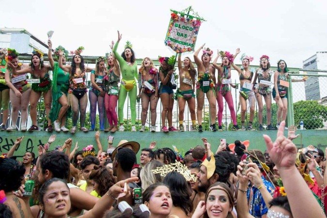 No Rio de Janeiro, o Bloco das Trepadeiras vai homenagear Fernanda Torres