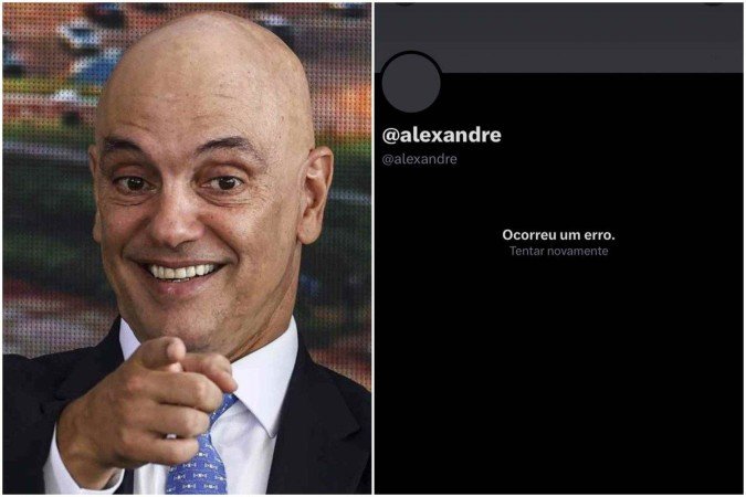 Conta de Alexandre de Moraes na rede social X é desativada