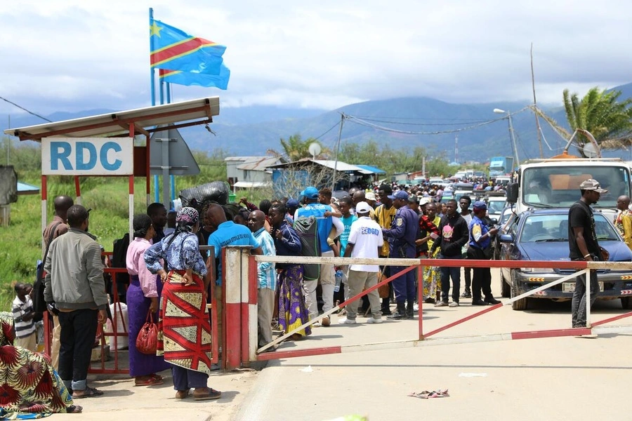 Milhares de pessoas atravessaram da República Democrática do Congo ao Burundi nos últimos dias, a fim de fugir da violência no leste congolês - (crédito: UNHCR/Bernard Ntwari) Milhares de pessoas atravessaram da República Democrática do Congo ao Burundi nos últimos dias, a fim de fugir da violência no leste congolês - (crédito: UNHCR/Bernard Ntwari)
