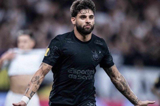 Yuri comemora gol pelo Corinthians no Paulistão 2025 - (crédito: Foto: Divulgação/Agencia Paulistão) Yuri comemora gol pelo Corinthians no Paulistão 2025 - (crédito: Foto: Divulgação/Agencia Paulistão)
