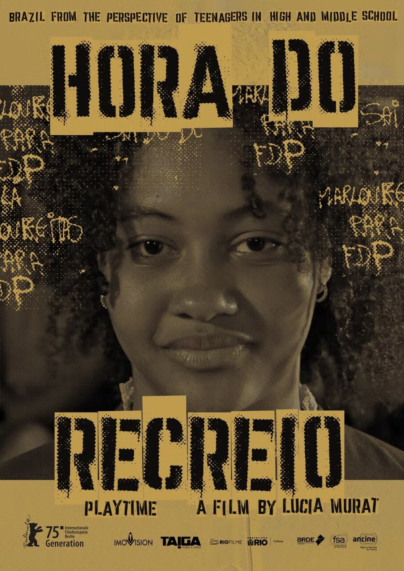 Filme 'Hora do recreio', de Lucia Murat, estreou no Festival Internacional de Cinema de Berlim, o Berlinale