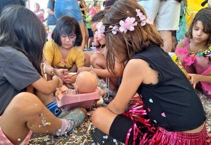 Suvaquinho da Asa agita o pr&eacute;-carnaval com folia para as crian&ccedil;as -  (crédito: Carlos Vieira/CB/DA Press) -Suvaquinho da Asa agita o pr&eacute;-carnaval com folia para as crian&ccedil;as -  (crédito: Carlos Vieira/CB/DA Press)