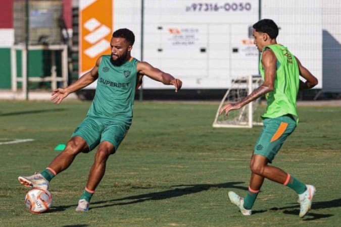 Samuel Xavier volta a ser titular na lateral direita do Fluminense diante do Bangu - (crédito: Foto: Marcelo Gonçalves/Fluminense) Samuel Xavier volta a ser titular na lateral direita do Fluminense diante do Bangu - (crédito: Foto: Marcelo Gonçalves/Fluminense)