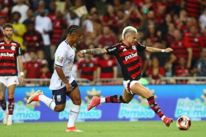 Flamengo vence a Taça GB com folga e deve levar o Carioca  -  (crédito: Foto: Gilvan de Souza/Flamengo )