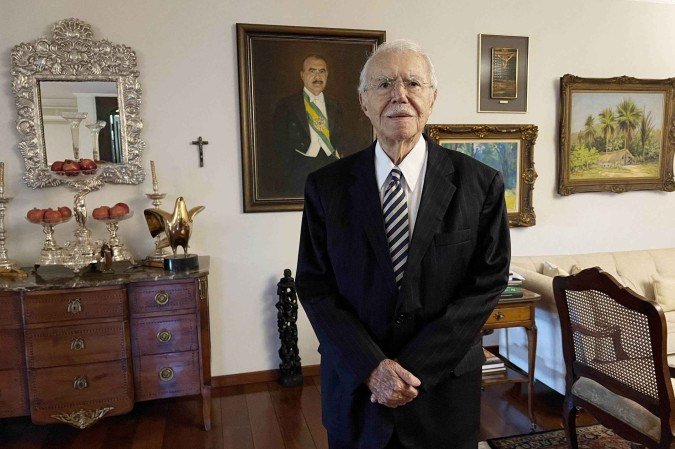 José Sarney - (crédito: Foto Cadu Ibarra/CB/DA Press) José Sarney - (crédito: Foto Cadu Ibarra/CB/DA Press)