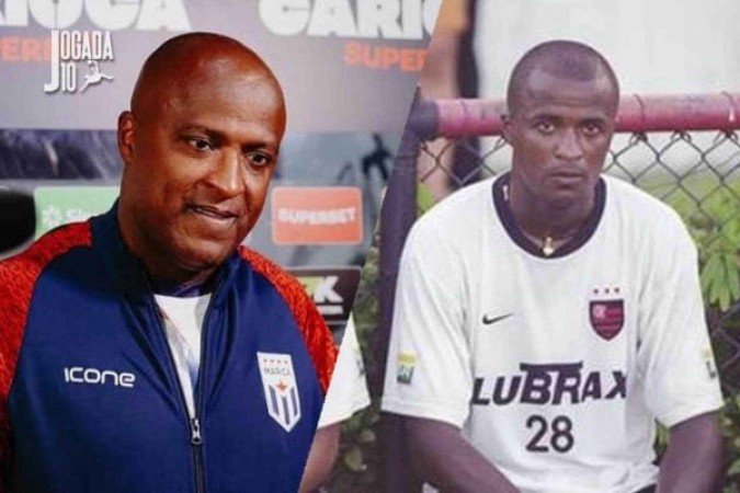 Reinaldo tem reencontro com Flamengo neste sábado, no Maracanã -  (crédito: Foto: Paulinne Carvalho/Maricá FC e Reprodução)