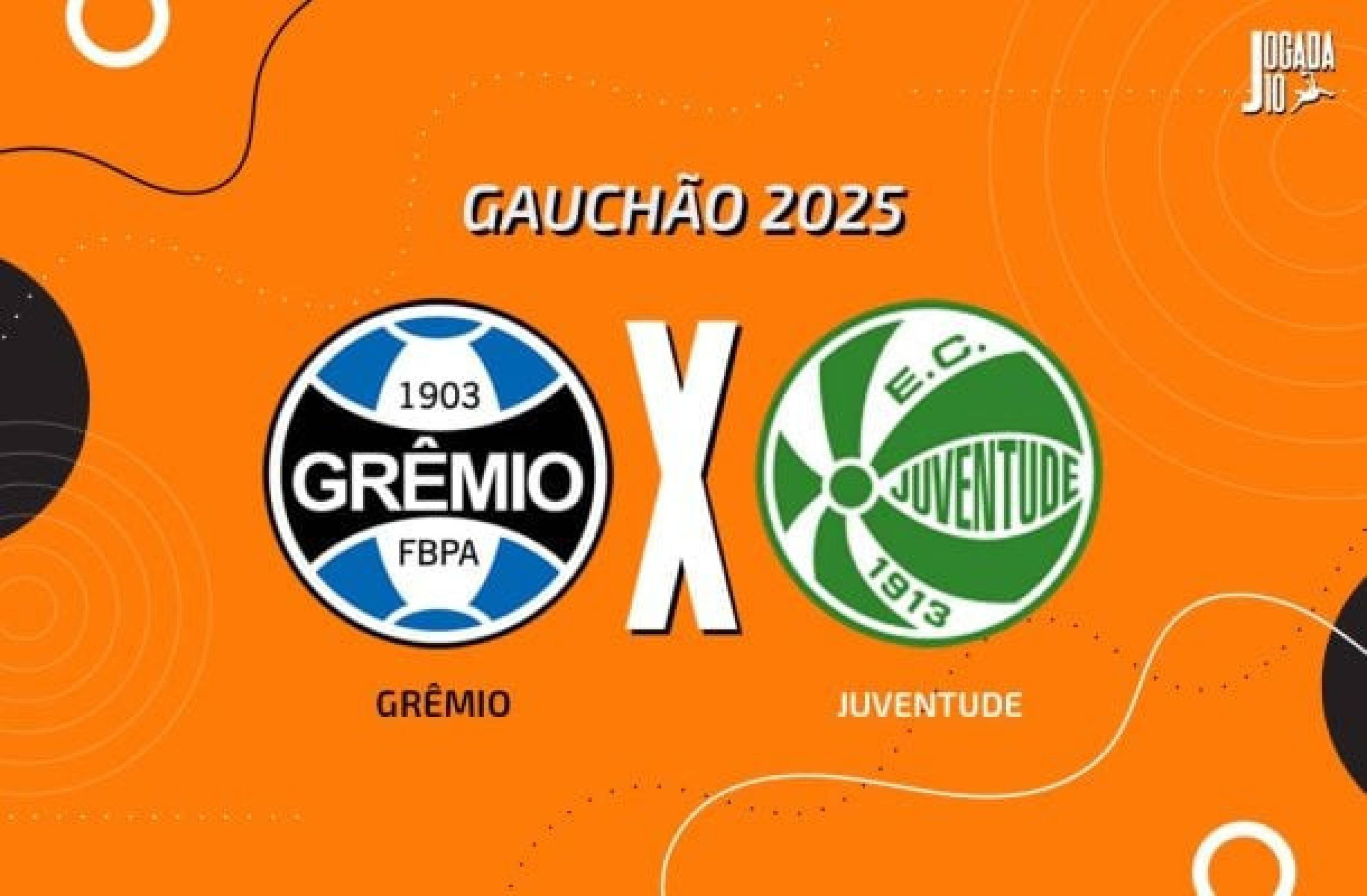 Grêmio x Juventude, AO VIVO, com a Voz do Esporte, às 20h