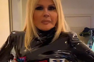 Monique Evans no baile da Vogue -  (crédito: Foro reprodução Instagram)