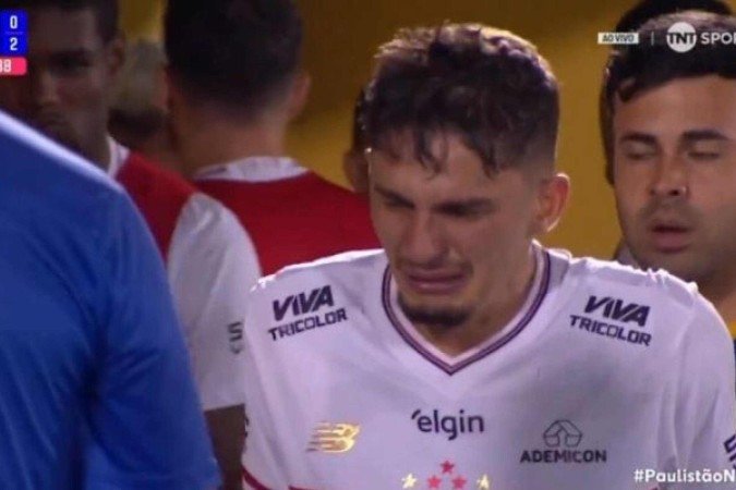 Pablo Maia preocupa comissão do São Paulo -  (crédito: Foto: Reprodução)