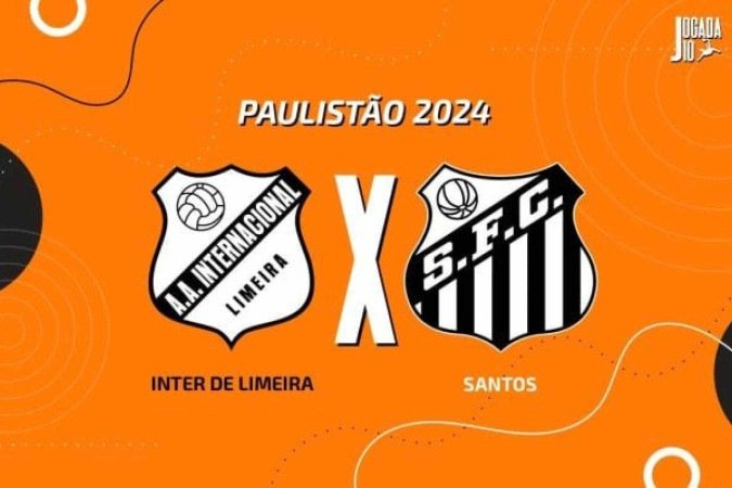 Santos pode confirmar a sua classificação às quartas; Inter de Limeira tenta evitar o rebaixamento - (crédito: Foto: Arte Jogada10) Santos pode confirmar a sua classificação às quartas; Inter de Limeira tenta evitar o rebaixamento - (crédito: Foto: Arte Jogada10)
