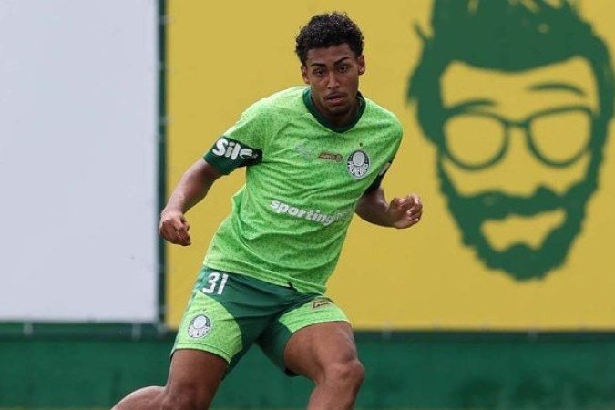 LUIGHI -  Mesmo entrando no fim, iniciou a jogada do terceiro gol, achando Vanderlan pela esquerda.- NOTA 5, 5 - Foto: Cesar Greco/Palmeiras