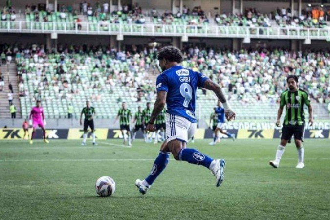 Gabigol é denunciado por agressão  -  (crédito: Foto: Gustavo Aleixo/Cruzeiro)