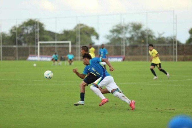 Brasil buscou a virada ao longo do segundo tempo - (crédito: Foto: Divulgação/FEF) Brasil buscou a virada ao longo do segundo tempo - (crédito: Foto: Divulgação/FEF)