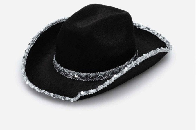 Chapéu Country Boiadeira Infantil Com Paetês, da Renner (R$ 69,90)