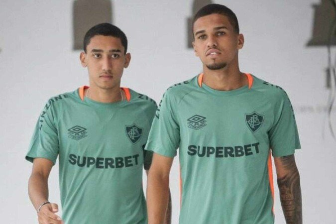 Isaque e Riquelme Felipe são revelados pelo Fluminense -  (crédito: Foto: Lucas Merçon/Fluminense)