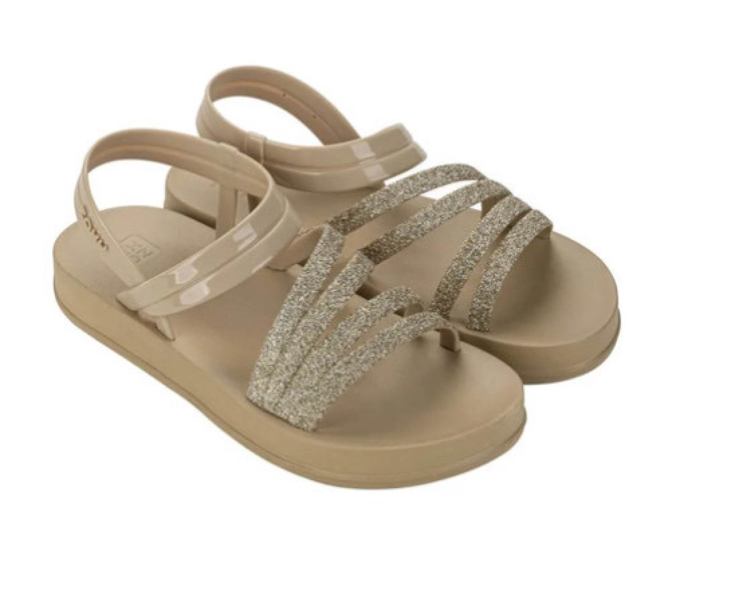 Sandália Papete Zaxy Flare Sand Ad Feminino 
(R$ 69,99)