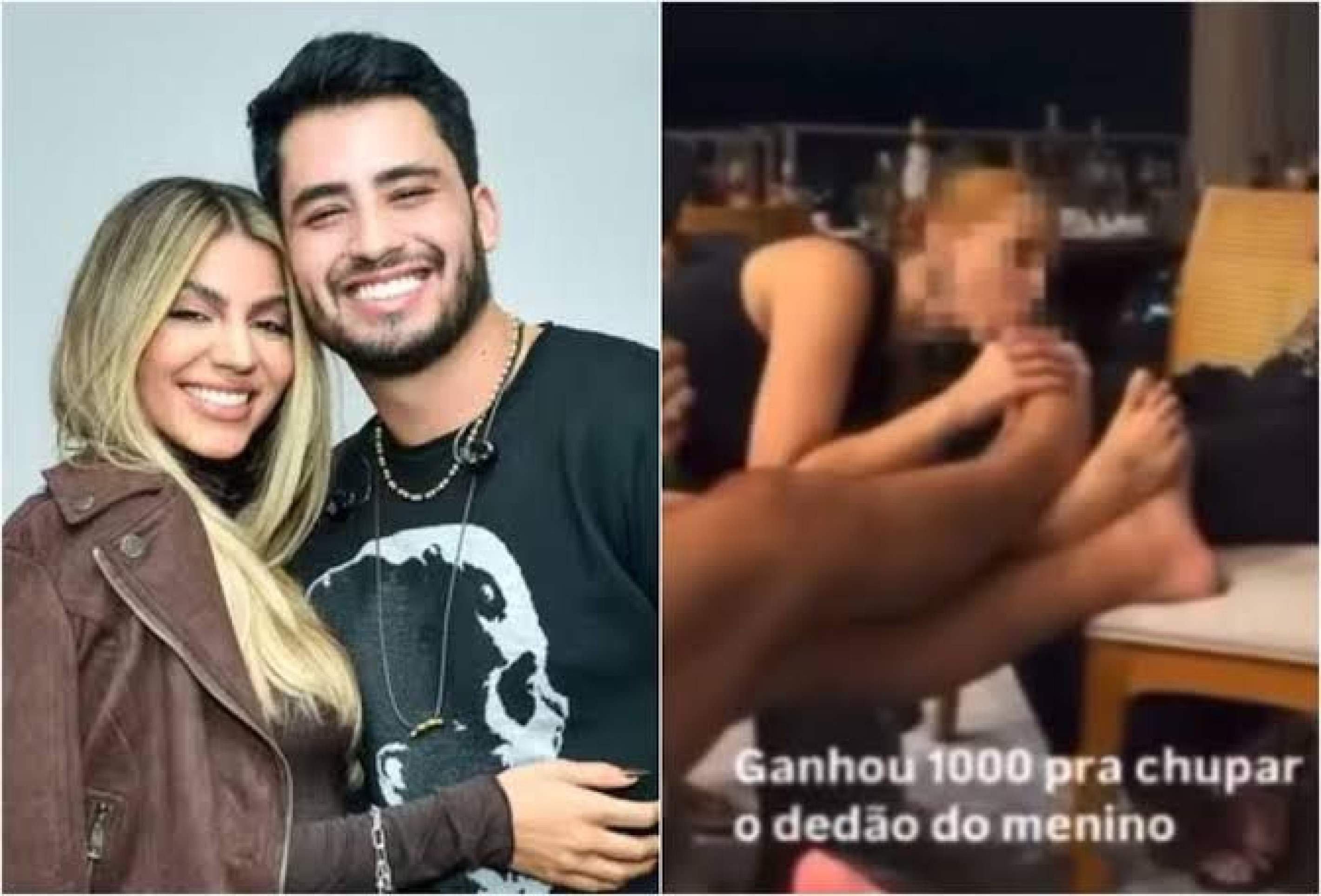 Hariany comenta término após Matheus Vargas levar chupão de amiga