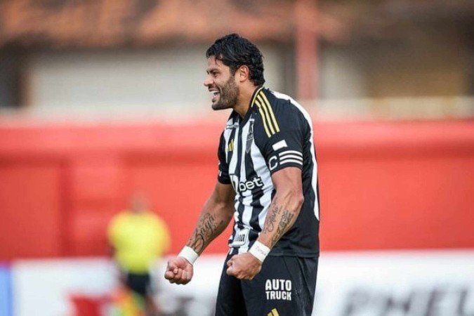 Hulk vira dúvida para o duelo contra o América - (crédito: Foto: Pedro Souza / Atlético) Hulk vira dúvida para o duelo contra o América - (crédito: Foto: Pedro Souza / Atlético)