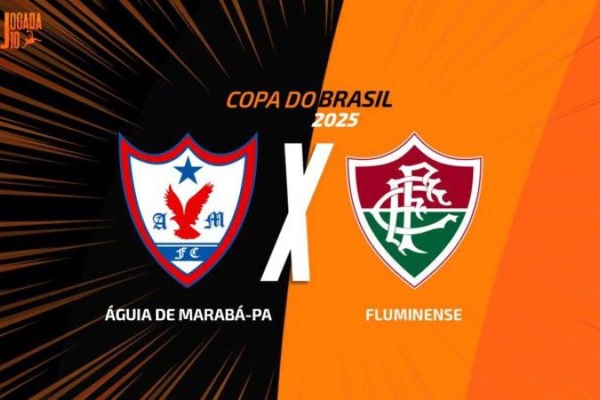 Fluminense estreia na Copa do Brasil 2025 diante do Águia de Marabá, em Belém - (crédito: Foto: Arte/Jogada10) Fluminense estreia na Copa do Brasil 2025 diante do Águia de Marabá, em Belém - (crédito: Foto: Arte/Jogada10)