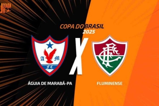 Fluminense estreia na Copa do Brasil 2025 diante do Águia de Marabá, em Belém - (crédito: Foto: Arte/Jogada10) Fluminense estreia na Copa do Brasil 2025 diante do Águia de Marabá, em Belém - (crédito: Foto: Arte/Jogada10)