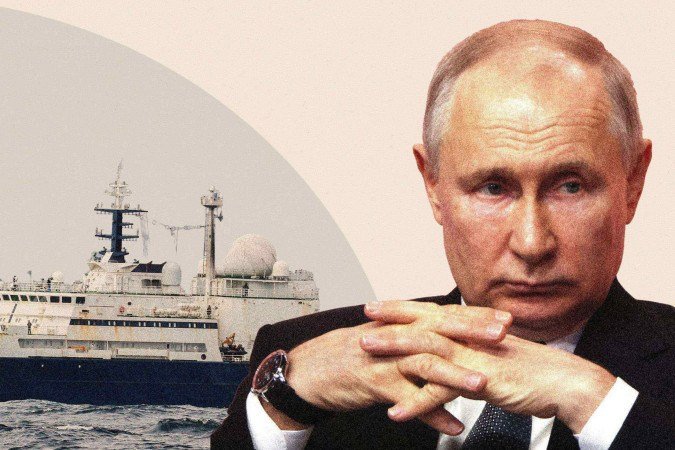 A Estônia começou a realizar patrulhas navais para proteger um cabo submarino que fornece energia a partir da Finlândia, após a suposta sabotagem em dezembro ado - (crédito: Getty Images) A Estônia começou a realizar patrulhas navais para proteger um cabo submarino que fornece energia a partir da Finlândia, após a suposta sabotagem em dezembro ado - (crédito: Getty Images)