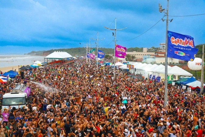 Carnaval na Avenida Litorânea em São Luís - (crédito: Divulgação/ SECOM MA ) Carnaval na Avenida Litorânea em São Luís - (crédito: Divulgação/ SECOM MA )