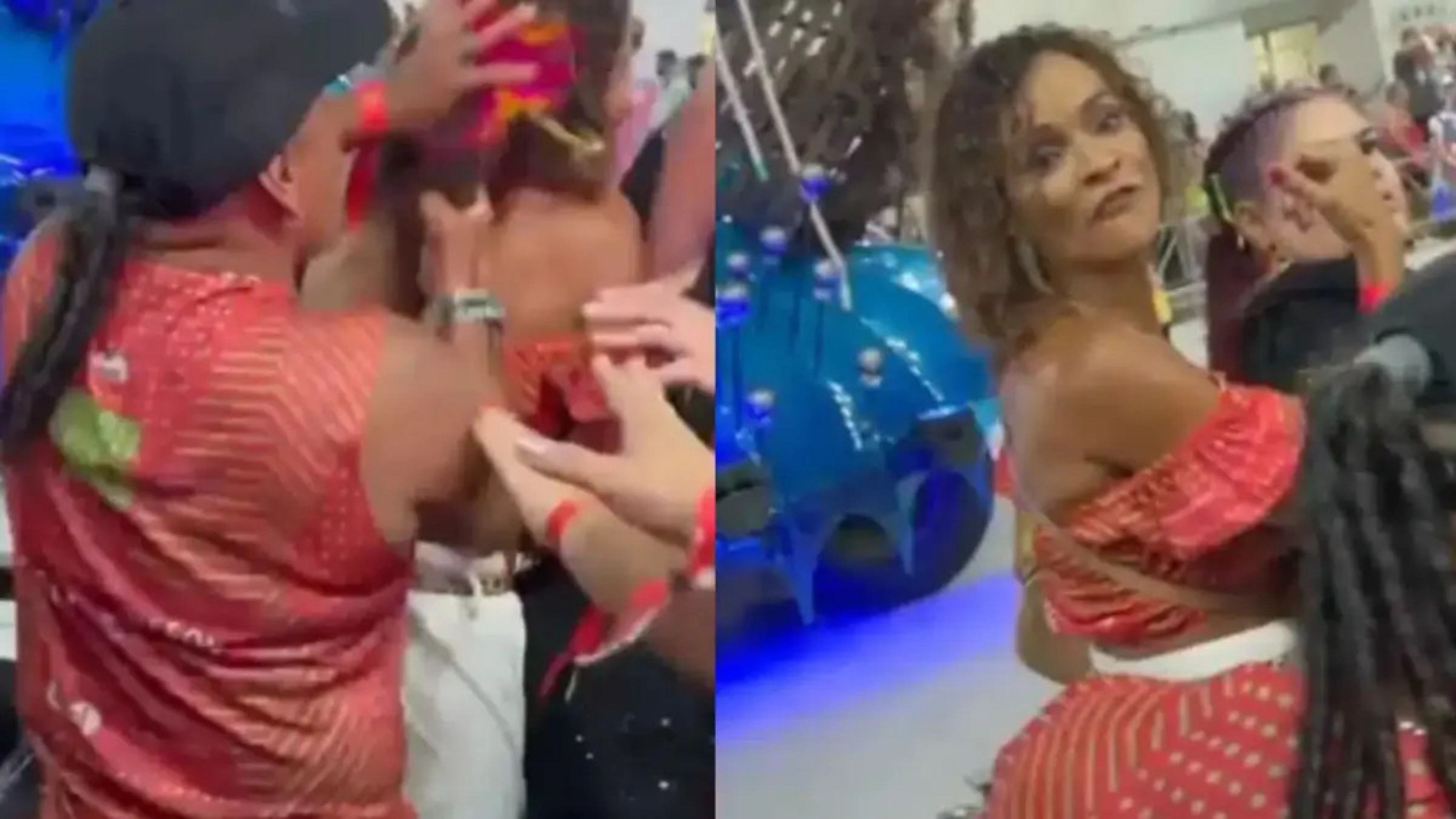 Apresentadora é espancada em confusão dentro camarote em Vitória